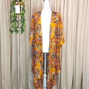 Size 14W Terra Sky Kimono